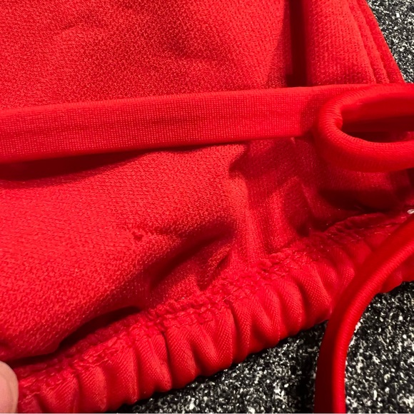 4/$20 NWT Shade & Shore Red Bikini Top XL - Picture 5 of 8